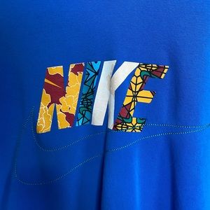 Floral Nike hoodie size M